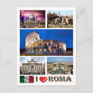 Postal Italia - Lazio - Roma - Amo -