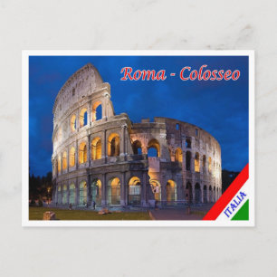 Postal Italia - Lazio - Roma - Colosseo -