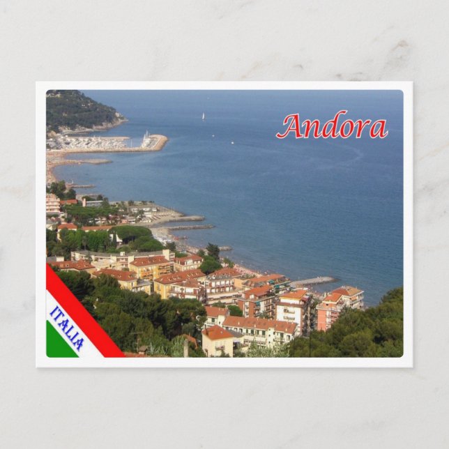 Postal Italia - Liguria - Andora - (Anverso)
