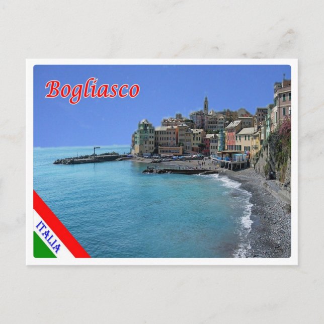 Postal Italia - Liguria - Bogliasco - (Anverso)