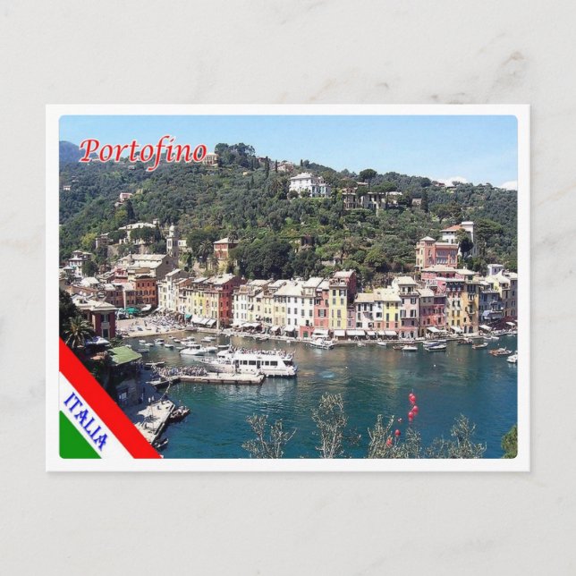 Postal Italia - Liguria - Portofino - (Anverso)