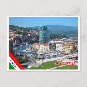 Postal Italia - Liguria - Savona - puerto -