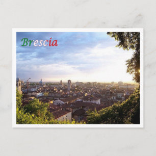 Postal Italia - Lombardía - Brescia - Sunset -