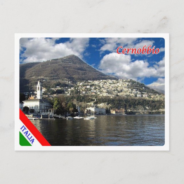 Postal Italia - Lombardía - Lago Como - Cernobbio - (Anverso)