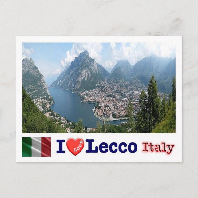 Postal Italia - Lombardía - Lecco (Anverso)