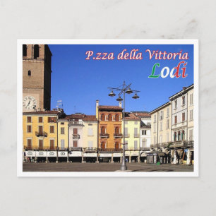 Postal Italia - Lombardía - Lodi - Piazza della Vittoria