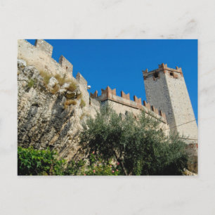 Postal Italia, Malcesine, Lago de Garda, Castillo Scalige