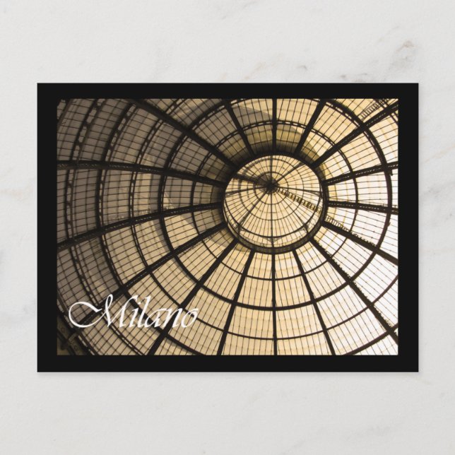 Postal Italia, Milán (Anverso)