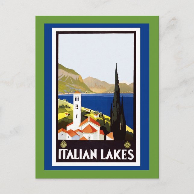 Postal Italia Milan Assisi Napoli Verona San Remo (Anverso)