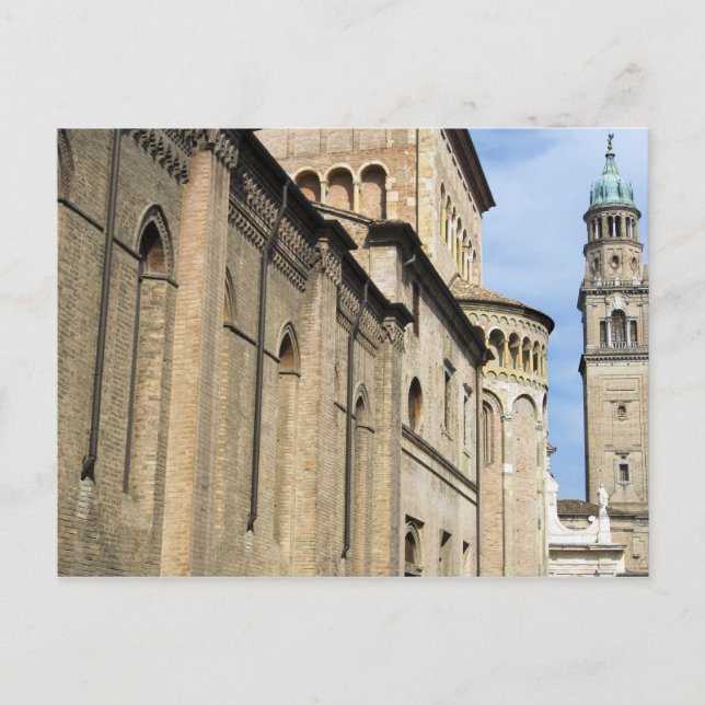 Postal Italia, Parma, Torre de la Iglesia de San Giovanni (Anverso)