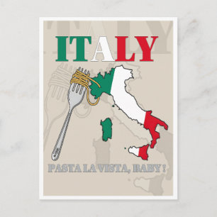 POSTAL ITALIA PASTA LA VISTA, BEBÉ!