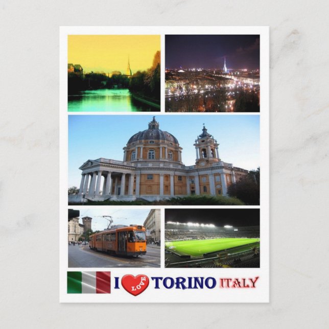 Postal Italia - Piamonte - Torino - Amo - (Anverso)
