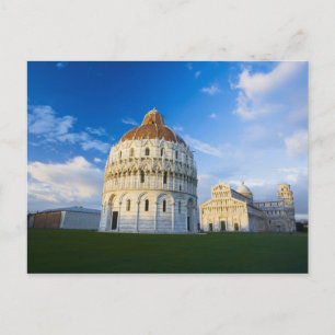 Postal Italia, Pisa, Duomo, Torre inclinada y Campo de
