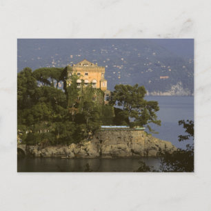 Postal Italia, Portofino. Vida pintoresca en la