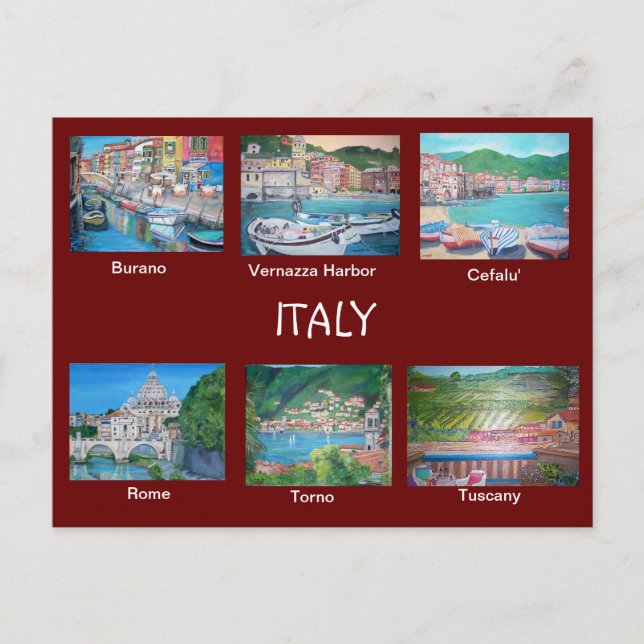 Postal Italia - Postcard (Anverso)