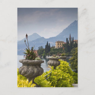 Postal Italia, Provincia de Lecco, Varenna. Villa Monaste