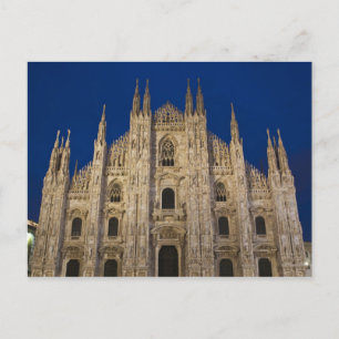 Postal Italia, provincia de Milán, Milán. Catedral de Mil