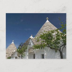 Postal Italia, Pulla, Alberobello, Tierra de Trulli, 2