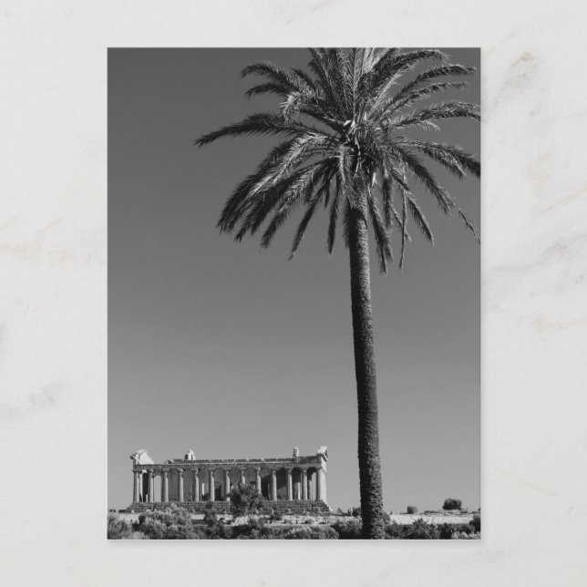 Postal Italia, Sicilia, Agrigento, La Valle dei Templi, 3 (Anverso)