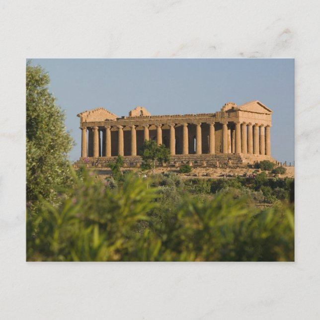 Postal Italia, Sicilia, Agrigento, La Valle dei Templi, 4 (Anverso)