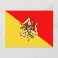 Italia, Sicilia, bandera siciliana