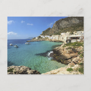 Postal Italia, Sicilia, Islas Egadi, Levanzo,