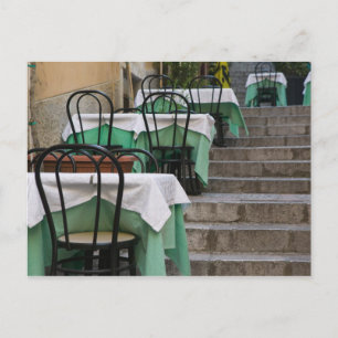 Postal ITALIA, Sicilia, TAORMINA: Corso Umberto 1, Cafe