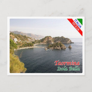 Postal Italia - Sicilia - Taormina - Isola Bella -
