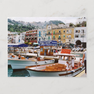 Postal Italia,    término del barco, Capri