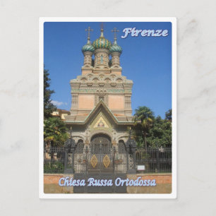 Postal Italia - Toscana - Florencia -