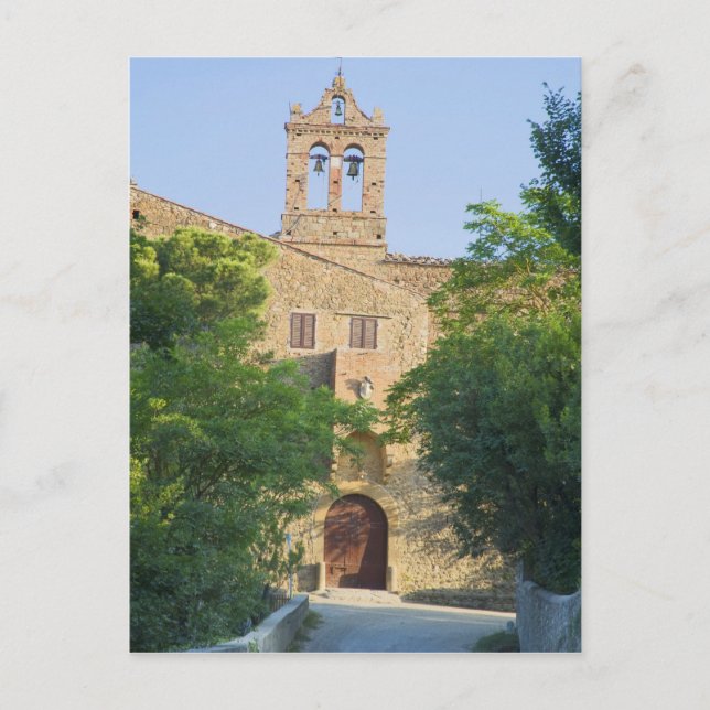 Postal Italia, Toscana, La Foce, iglesia pintoresca en (Anverso)