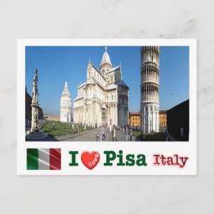 Postal Italia - Toscana - Pisa - Plaza del Duomo -