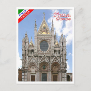 Postal Italia - Toscana - Siena - Catedral -