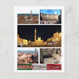 Postal Italia - Toscana - Siena - Piazza Del Campo
