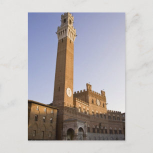 Postal Italia, Toscana, Siena. Torre del Mangia en