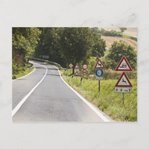 Postal Italia. Toscana. Val D'Orcia (Valle de Orcia) 2