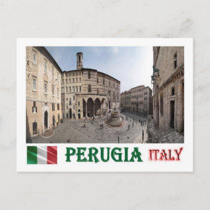 Postal Italia - Umbría - Perugia - Cityscape -