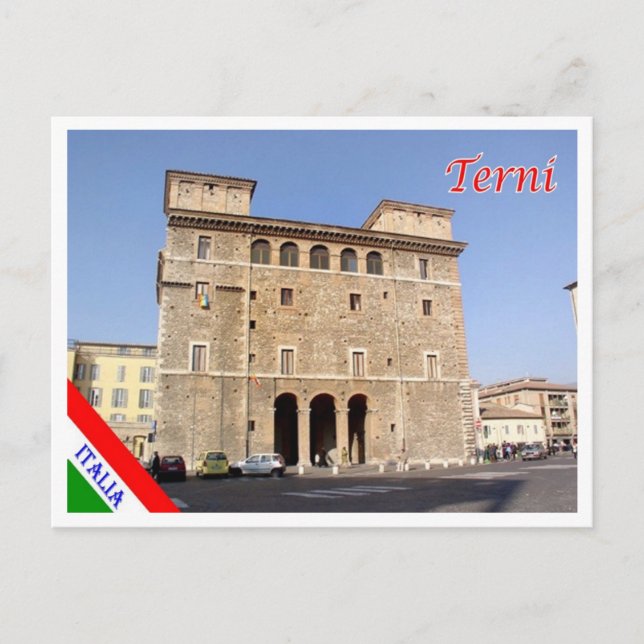 Postal Italia - Umbría - Terni - (Anverso)