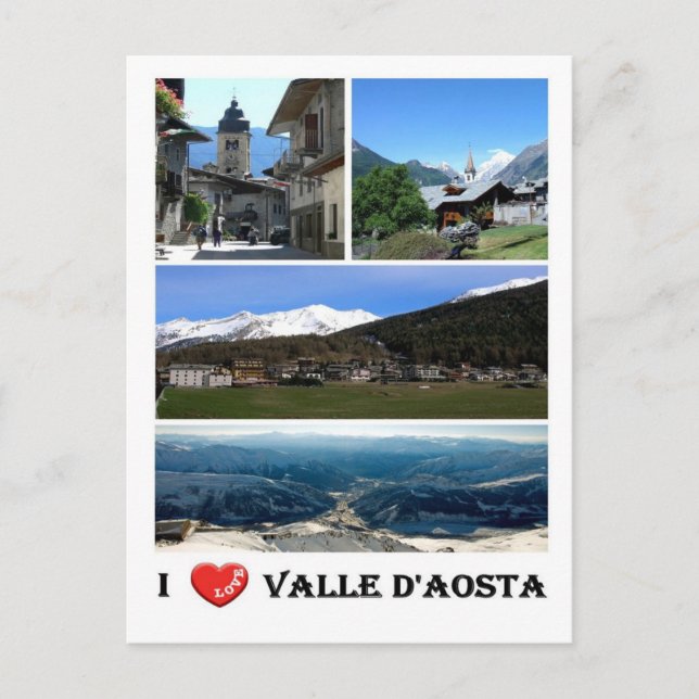Postal Italia - Valle Aosta - Amo - (Anverso)