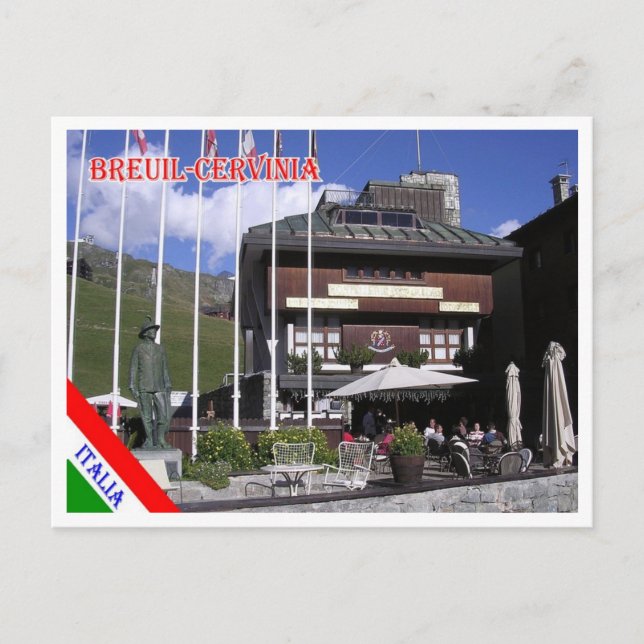 Postal Italia - Valle de Aosta - Breuil-Cervinia - (Anverso)