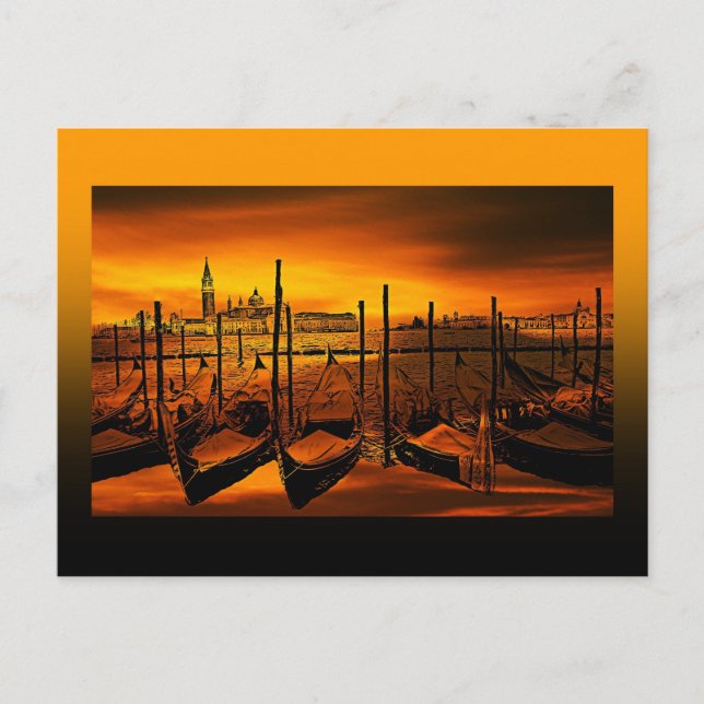 Postal Italia venecia (Anverso)