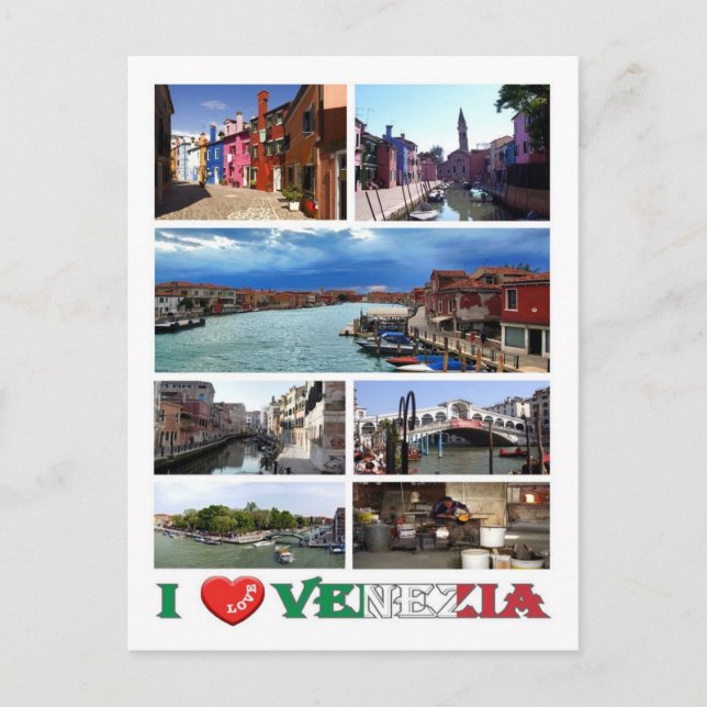 Postal Italia - Venecia - Amo - (Anverso)