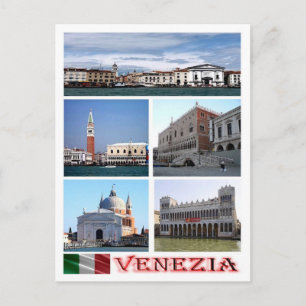 Postal Italia - Venecia - Mosaico -