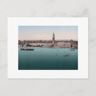 Postal Italia Venecia Palazzo Ducale años 1890