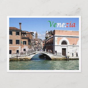 Postal Italia - Venecia - Puente Ca'Balà -