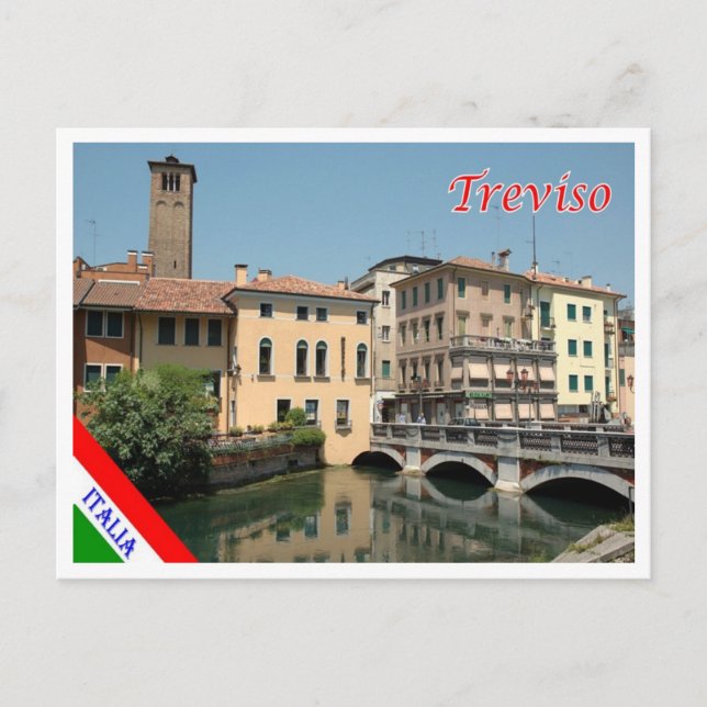 Postal Italia - Véneto - Treviso - (Anverso)