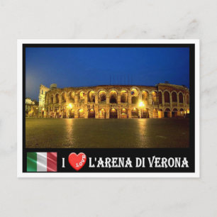 Postal Italia - Veneto - Verona - Arena I Love -