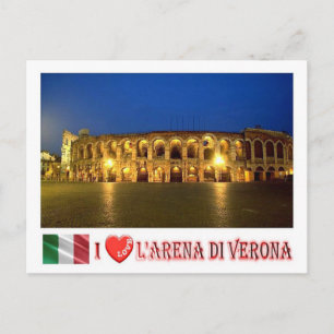 Postal Italia - Veneto - Verona - Arena I Love -