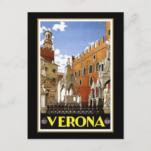 Postal Italia Verona (Anverso)