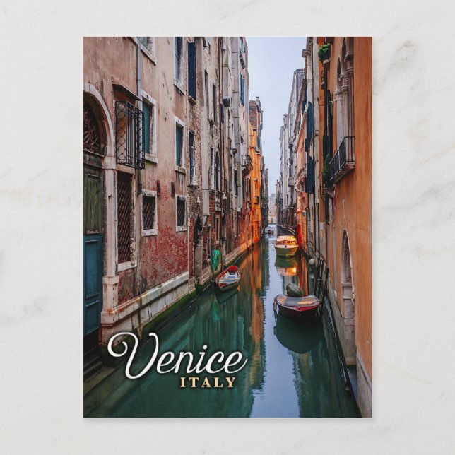 Postal Italia: Viaje a Venecia (Anverso)